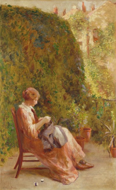 En el balcón de Henry Thomas Schafer